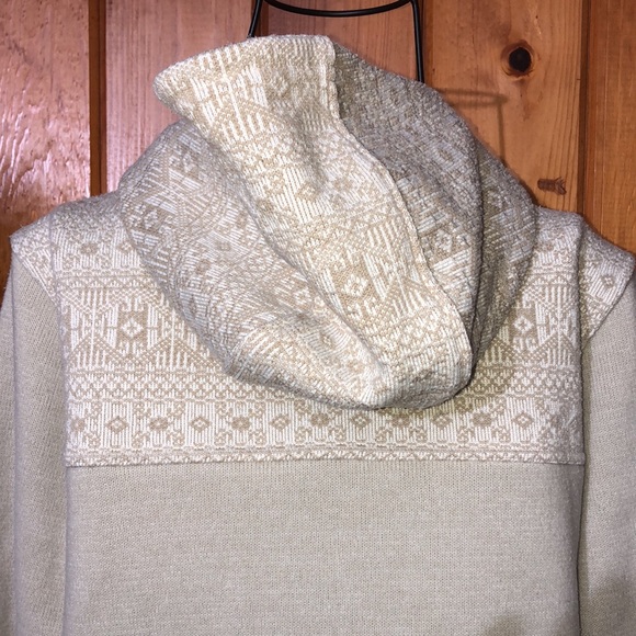 Patagonia The Better Sweater Icelandic Coat In Grey sz large sweater jacket - Picture 11 of 11